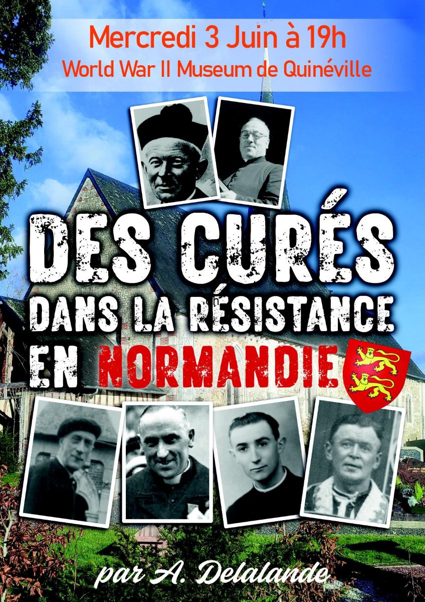 Conférence Les curés dans la résistance en Normandie 18 Avenue de la Plage Quinéville 2026-06-03