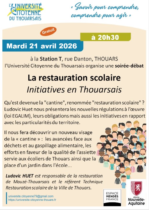 Conférence Les déchets industriels sont-ils un fardeau ? 1 Rue Danton Thouars 2026-04-21