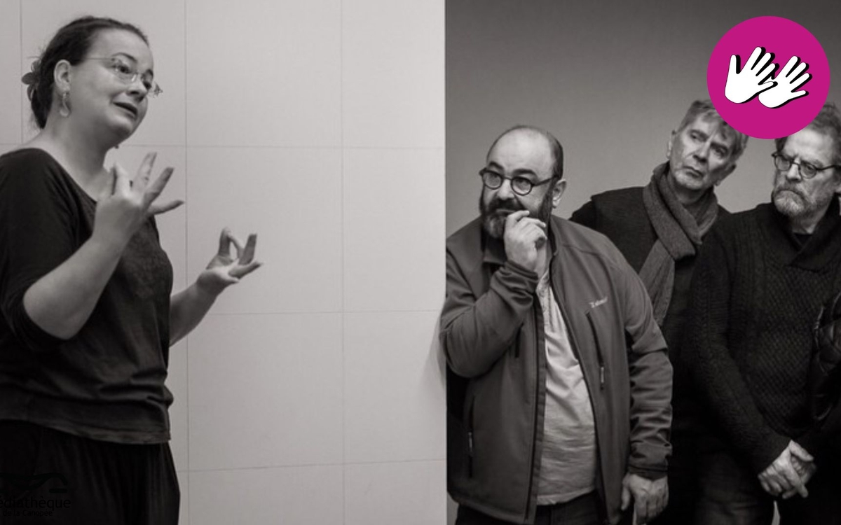 Conférence LSF/FR sur L'art à travers les artistes sourds par Juliette Dalle Médiathèque la Canopée  Paris