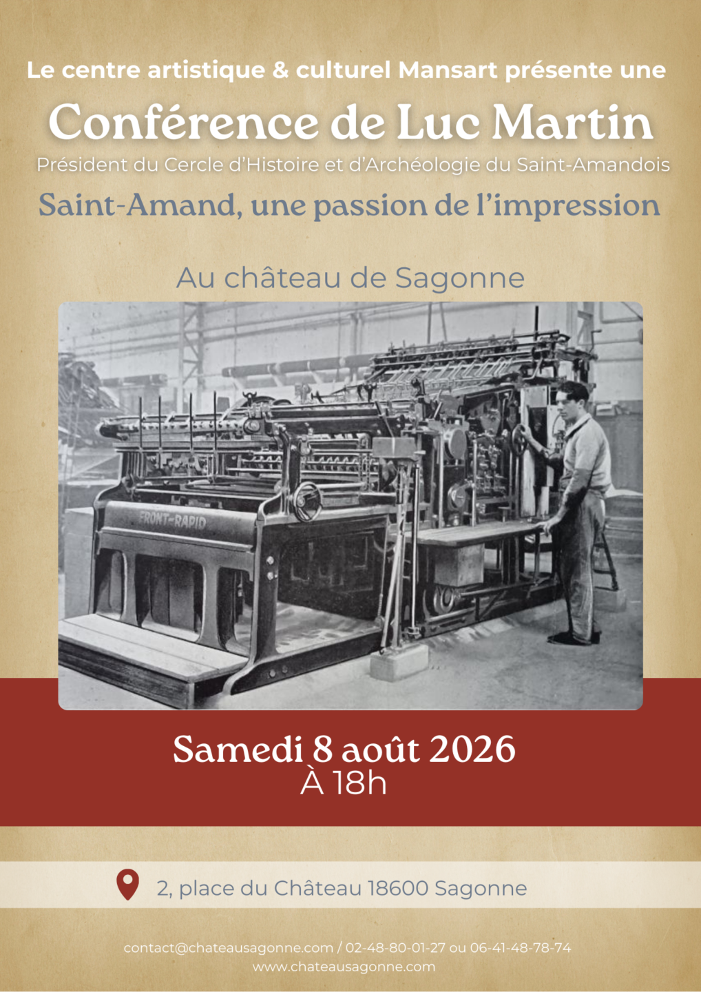 Conférence Saint-Amand