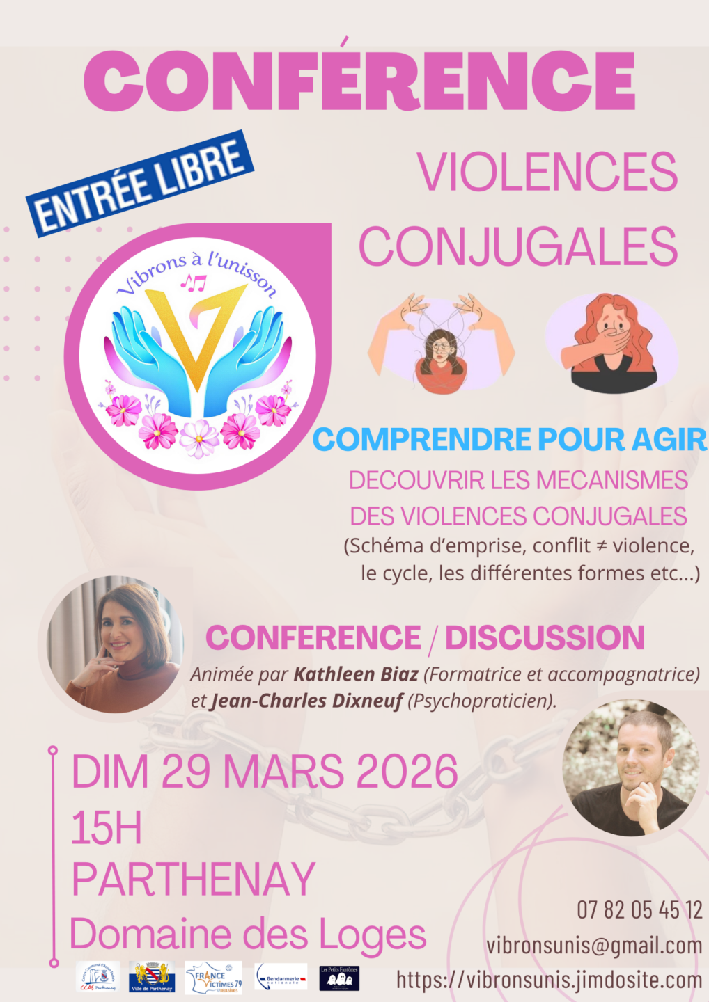Conférence sur les violences conjugales comprendre pour agir