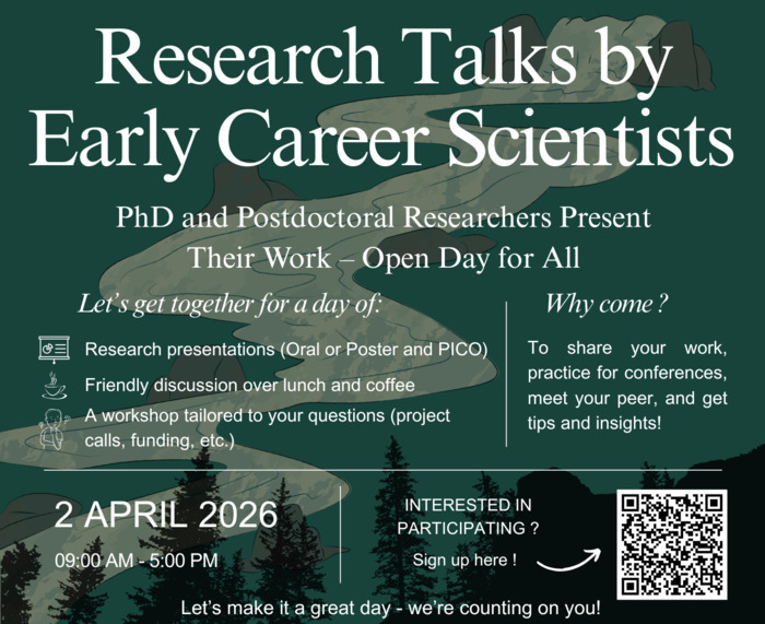 Conférences scientifiques données par de jeunes chercheurs Salle OSERen