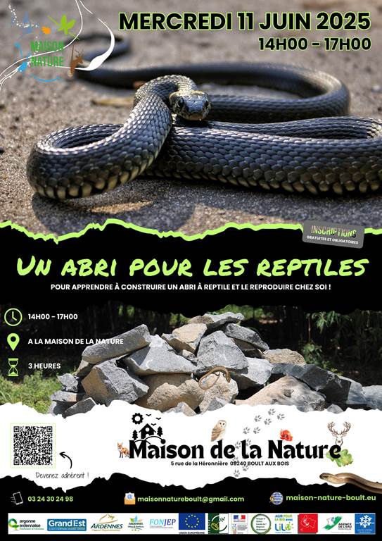 Construction d'abris à reptiles