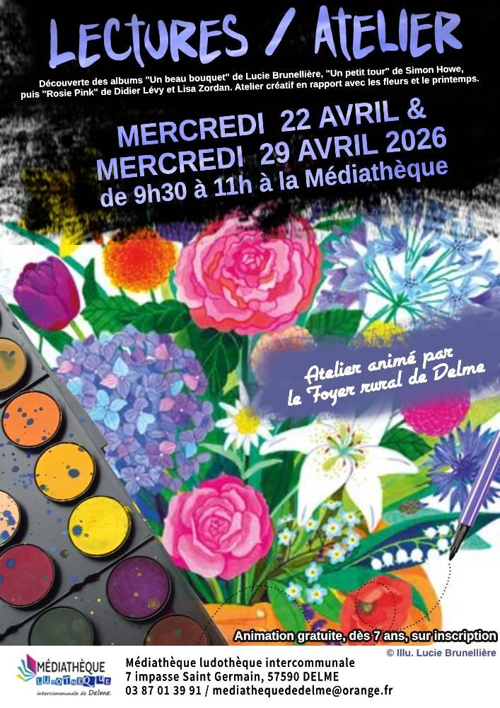 Contes Atelier Fleurs et natures 7 impasse Saint-Germain Delme 2026-04-22
