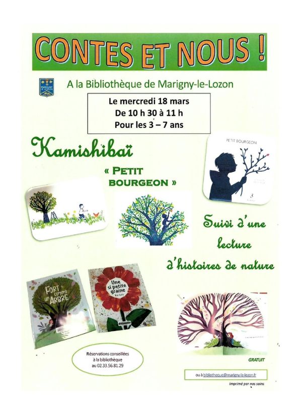 Contes et nous 1 Place Cadenet Marigny-Le-Lozon 2026-03-18