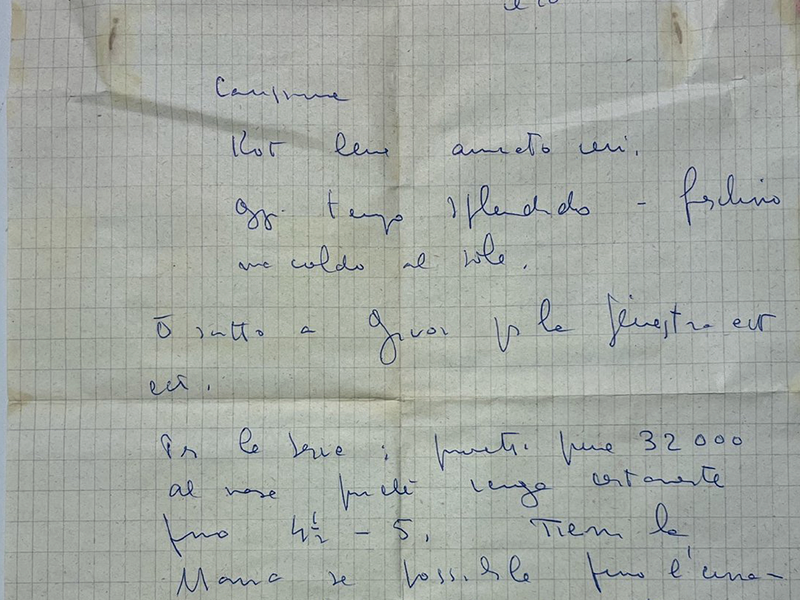 Correspondance Léonor Fini et sa mère