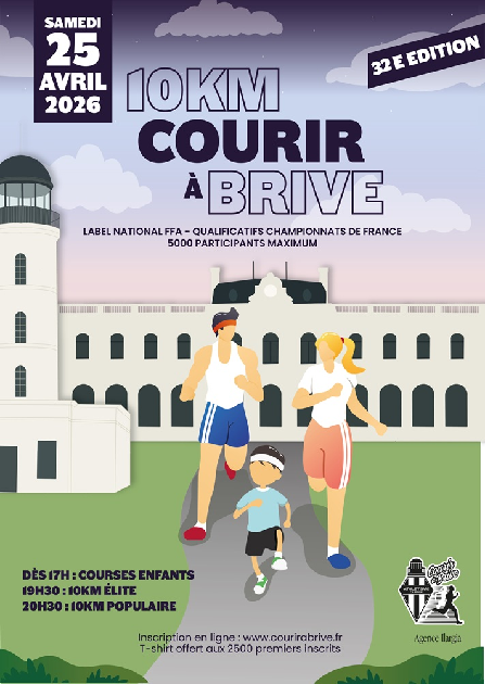 Courir à Brive 2026 Boulevards Brive-la-Gaillarde 2026-04-25