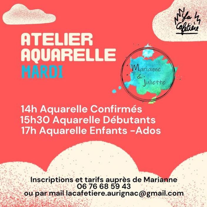 COURS D'AQUARELLE 26 Rue Saint-Michel Aurignac 2026-03-24