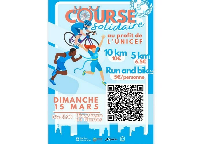 Course solidaire en faveur de l’UNICEF Hippodrome du Petit Port