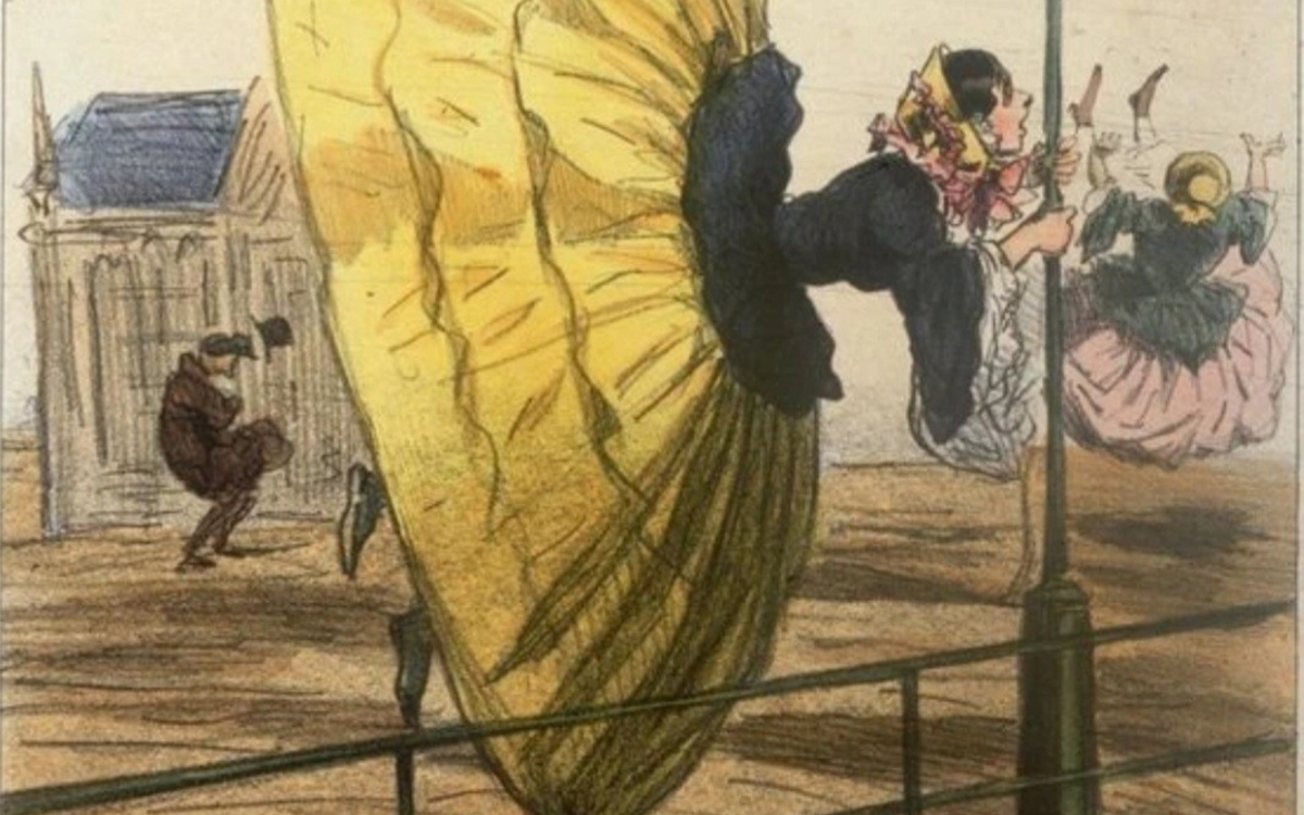 Crinolinomania : ces femmes qui prennent de la place Bibliothèque Benoîte Groult  Paris