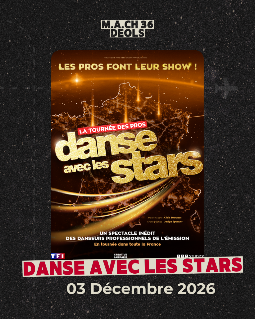 Danse avec les stars  Déols