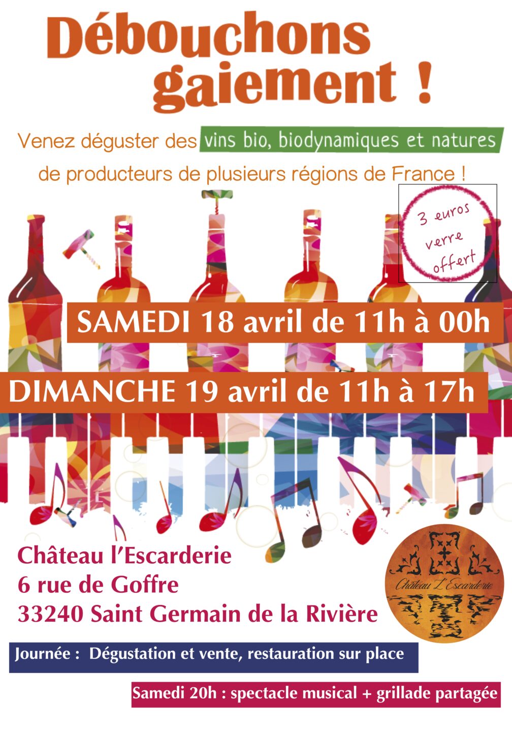 Débouchons Gaiement 6 rue de Goffre Saint-Germain-de-la-Rivière 2026-04-18