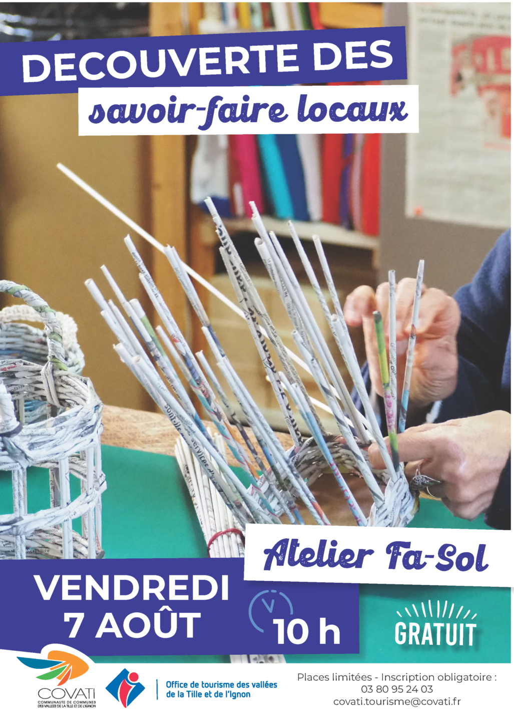 Découverte des savoir-faire locaux Atelier Fa-Sol Découverte des savoir-faire locaux Atelier Fa-Sol Saulx-le-Duc 2026-08-07