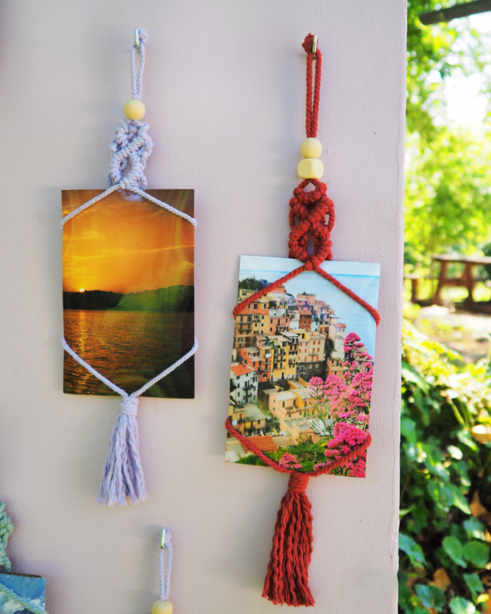 Découverte du macramé - Suspension photo Ateliers Octopodes Chambéry