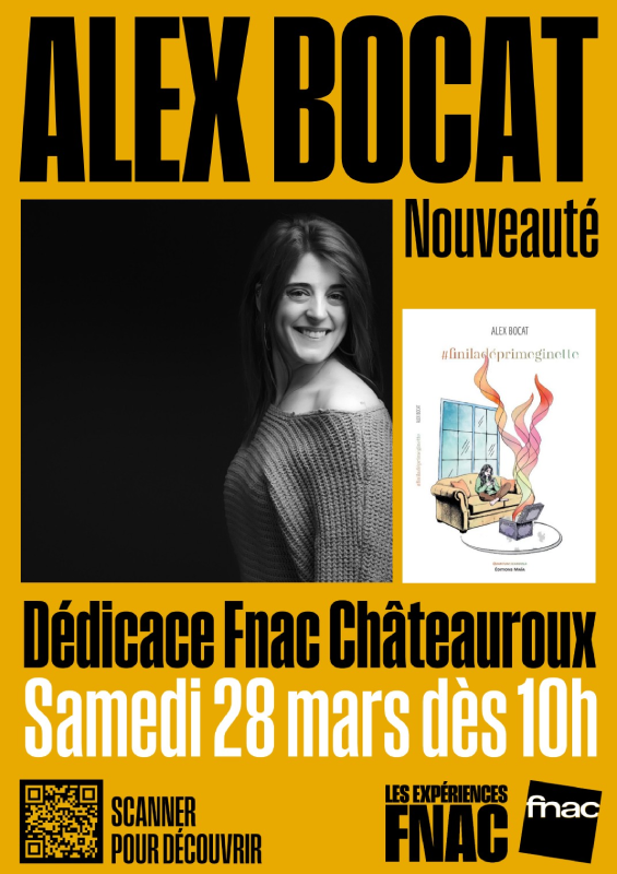 Dédicace d'Alex Bocat 2 Bis Rue de la Poste Châteauroux 2026-03-28