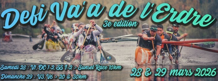 Défi Va’a de l’Erdre - Courses de pirogues polynésiennes Base Nautique de Port Barbe La Chapelle-sur-Erdre