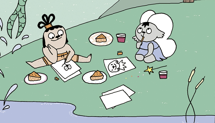 Dessine-toi en héros de BD Rue de l'Aveyron