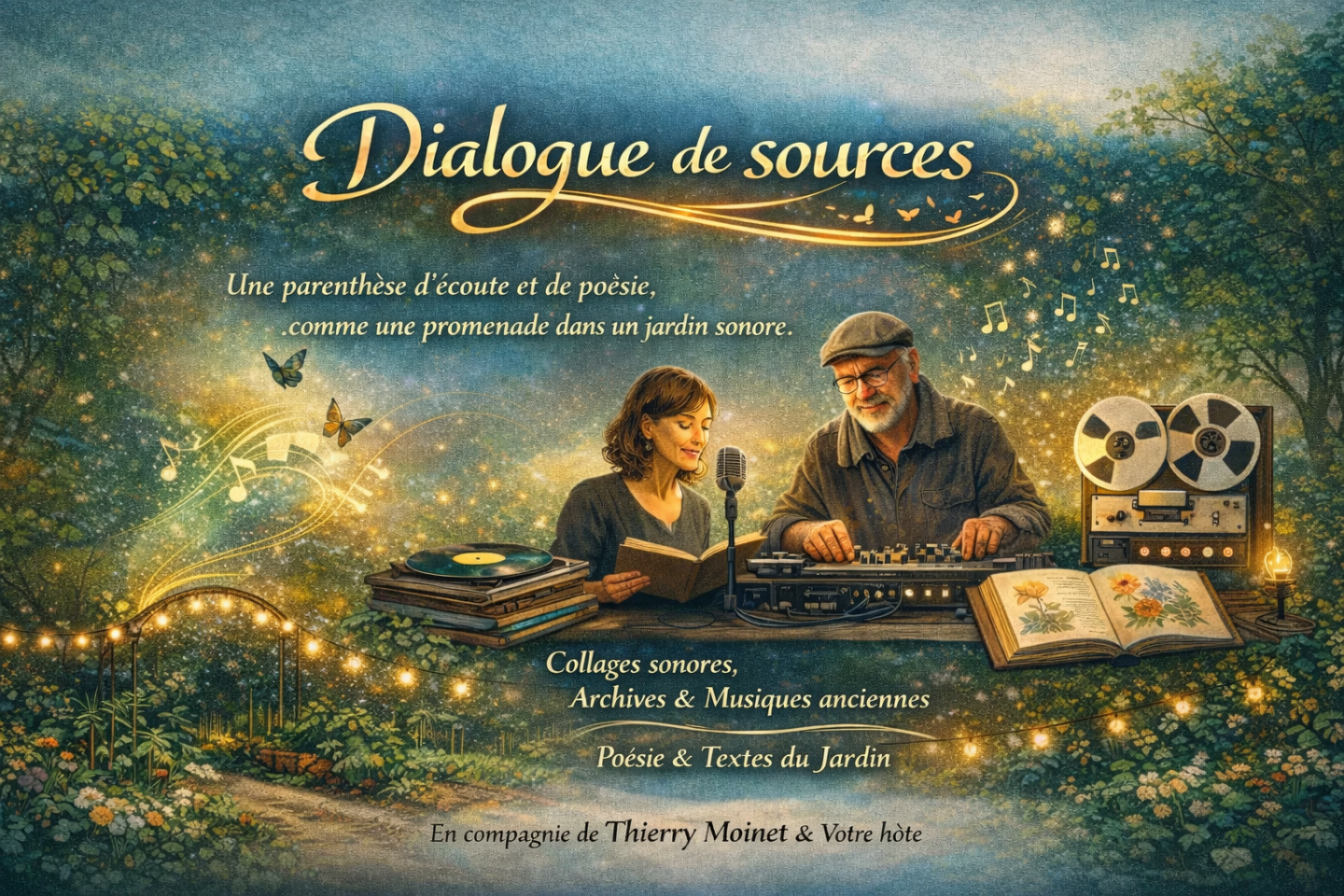 Dialogue de sources une promenade dans un jardin sonore 3bis Route du Bois Assat 2026-04-15