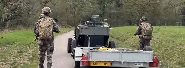 Essais de drones à Guer