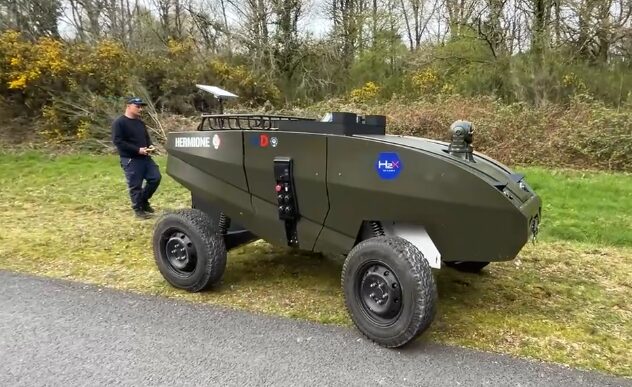 Robot terrestre Hermione