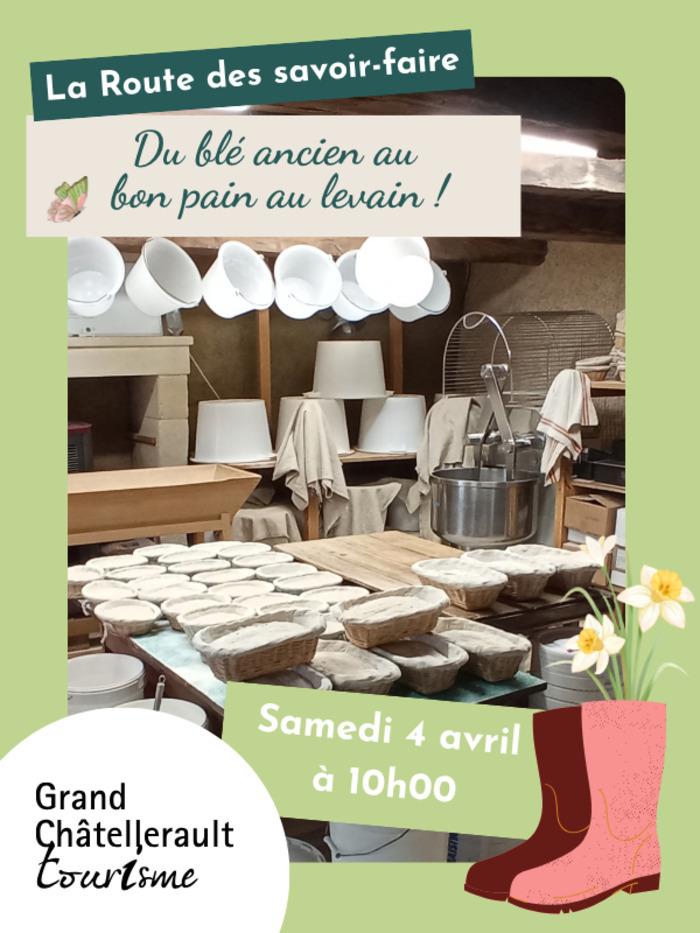 Du blé ancien au bon pain au levain ! 1 chemin des fougères Thuré 2026-04-04