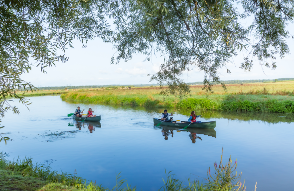 Echappée immersive Balade bucolique en canoë Longueram Canoë Picauville