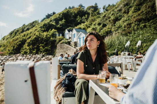 Echappée les pieds dans l'eau