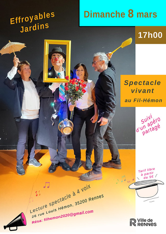 Effroyables jardins 26 rue Louis Hémon 35200 Rennes Rennes