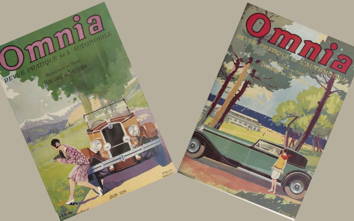 Elégants en auto ! Exposition Bibliothèque du tourisme et des voyages - Germaine Tillion (BTV)  Paris