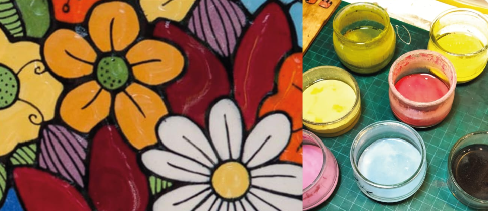 Emaill’Ages Atelier Chimie des couleurs