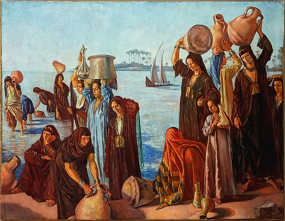 Femmes au bord du Nil