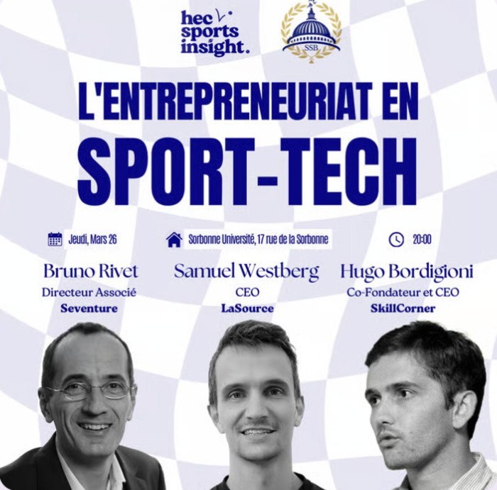 Entrepreneuriat & Sport : comment construire le sport de demain ? Sorbonne Paris