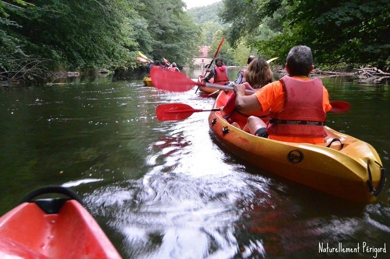 Été actif canoë nocturne Base de canoë Vert'Auvézère Cherveix-Cubas 2026-07-09
