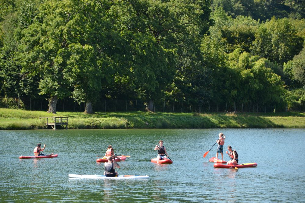 Été actif Initiation au paddle Nantheuil
