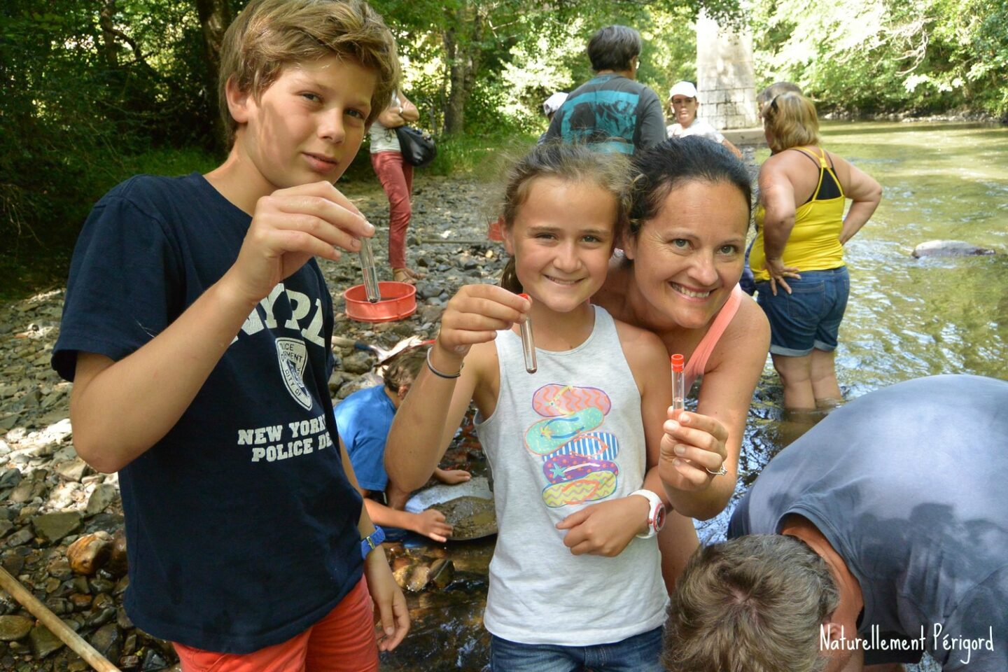 Eté actif orpaillage en rivière Saint-Jory-las-Bloux 2026-08-05