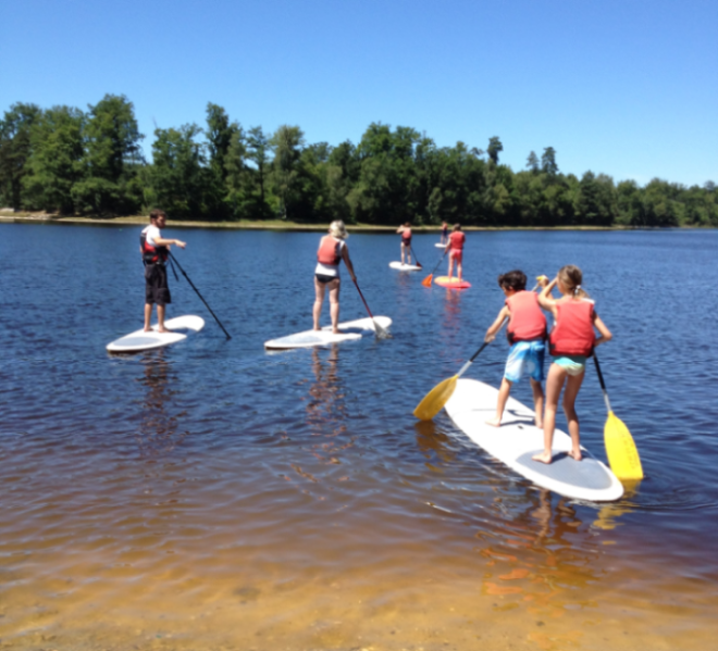Été actif Paddle Étang Saint-Saud-Lacoussière 2026-07-20