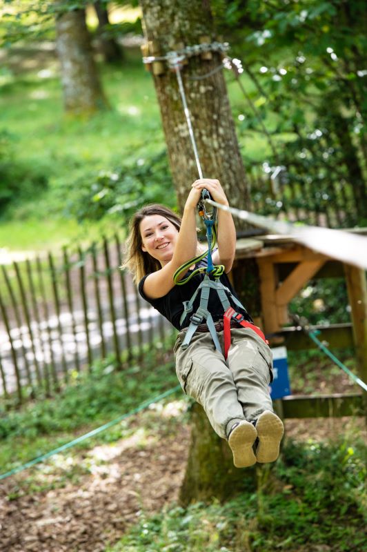 Eté actif Parcours Accrobatique en Hauteur Base de Loisir de Rouffiac Angoisse 2026-07-07