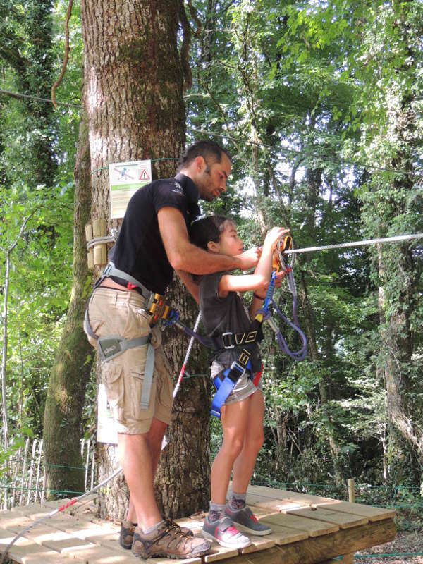Eté actif Parcours Accrobatique en Hauteur Base de Loisir de Rouffiac Angoisse 2026-07-14