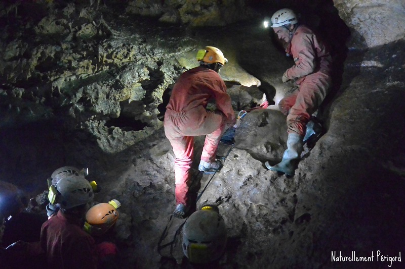 Été actif spéléologie  Excideuil