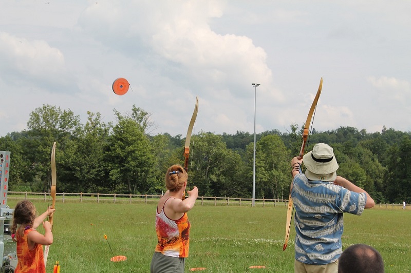 Eté actif tir à l'arc Base de loisirs de Rouffiac Angoisse 2026-07-29