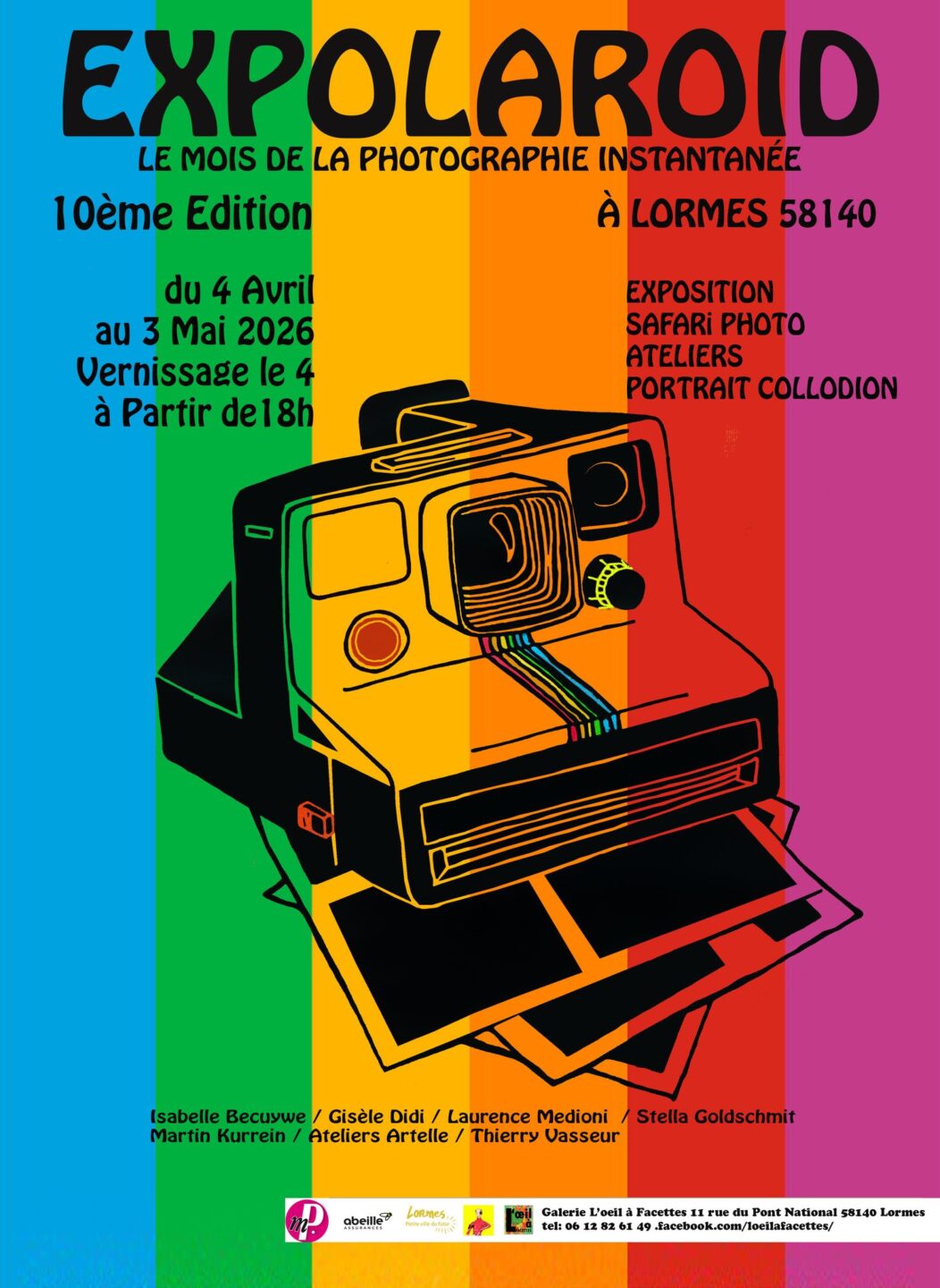 EXPOLAROID 2026 11 Rue du Pont National Lormes 2026-04-04