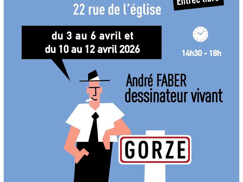 Exposition André FABER 22 rue de l'Eglise Gorze 2026-04-03
