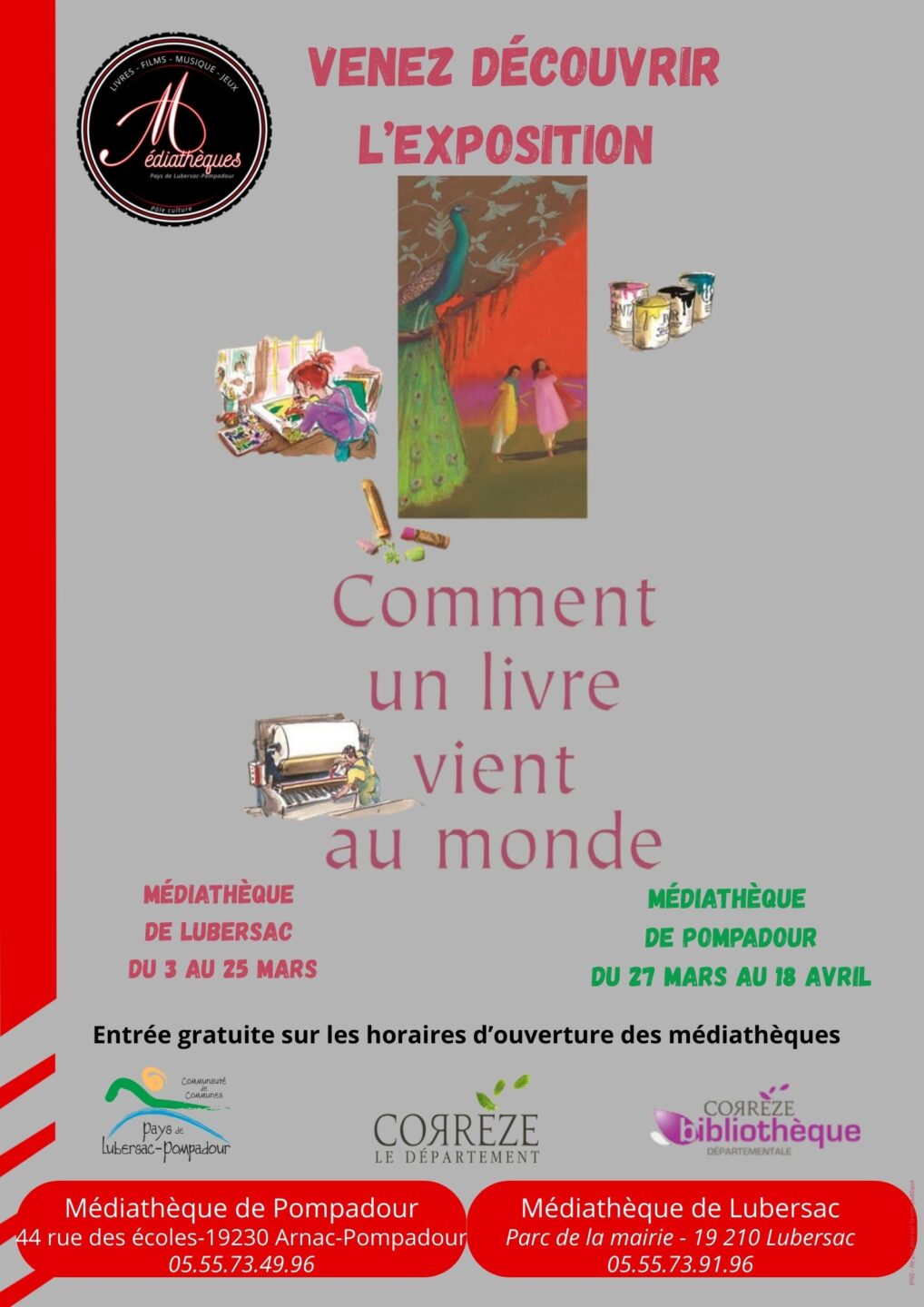 Exposition Comment un livre vient au monde ?