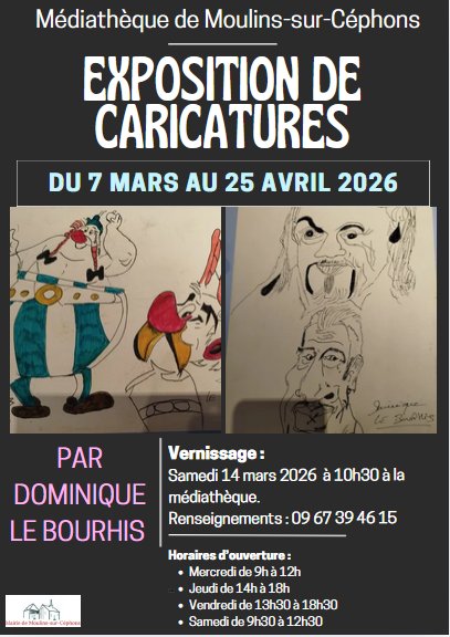 Exposition de caricatures