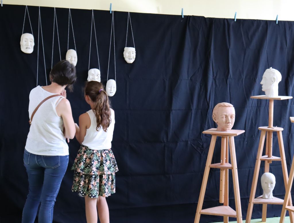 Exposition de l'école d'arts plastiques