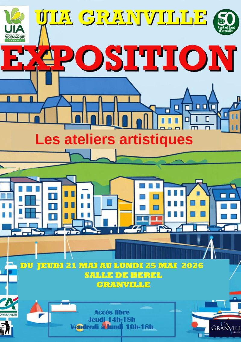 Exposition de l’IUA Granville Salle de Herel Granville