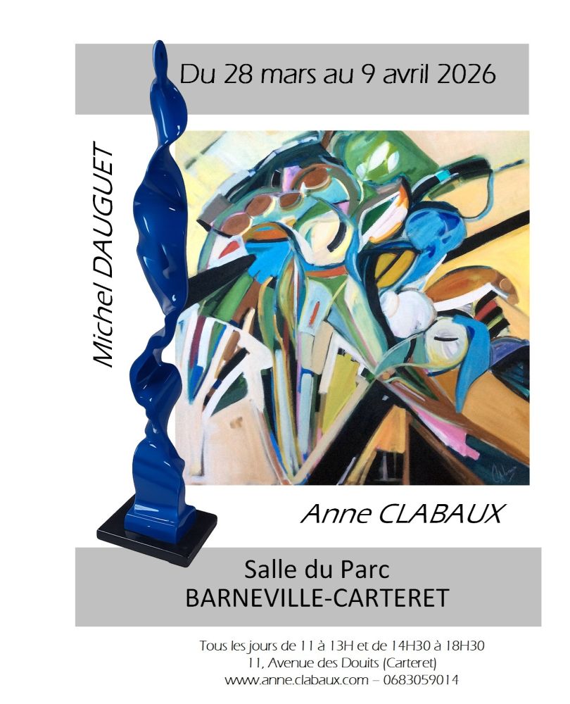 Exposition de peintures et sculptures Avenue des Douits Barneville-Carteret 2026-03-28