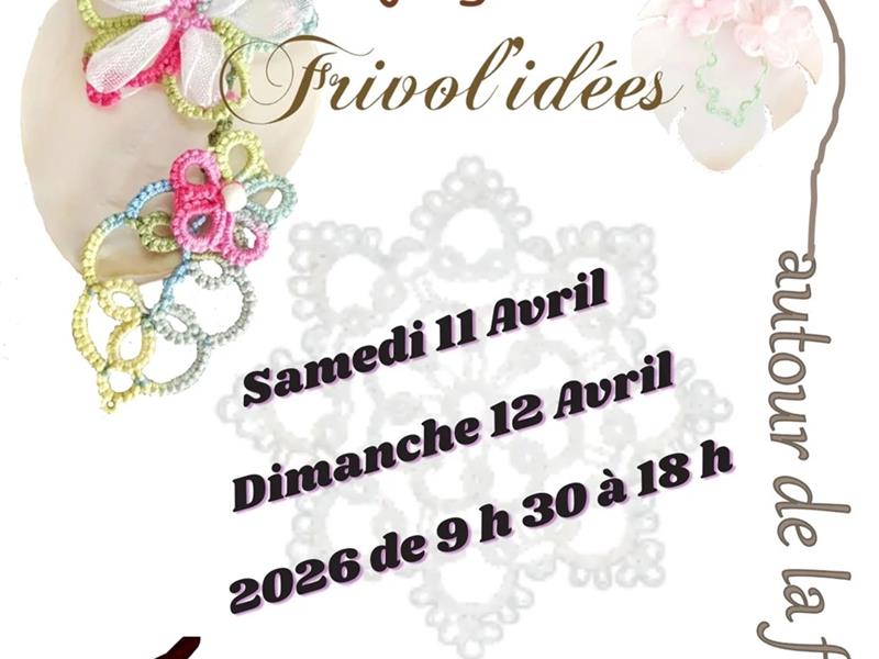 Exposition et vente autour de la frivolité 24 Rue de la 3ème DIA Cornimont 2026-04-11