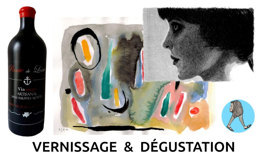 Exposition Frédéric Jammes Vernissage et dégustation de vin 816 route des Jeannetoux Neuvic 2026-04-17