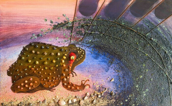 Exposition Le Crapaud de Jean-Louis Pasquet Passage Sainte-Croix Nantes